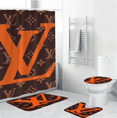 replica louis vuitton shower curtain|louis vuitton bath set.